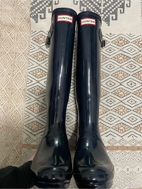 Tall Hunter Boots Size 8